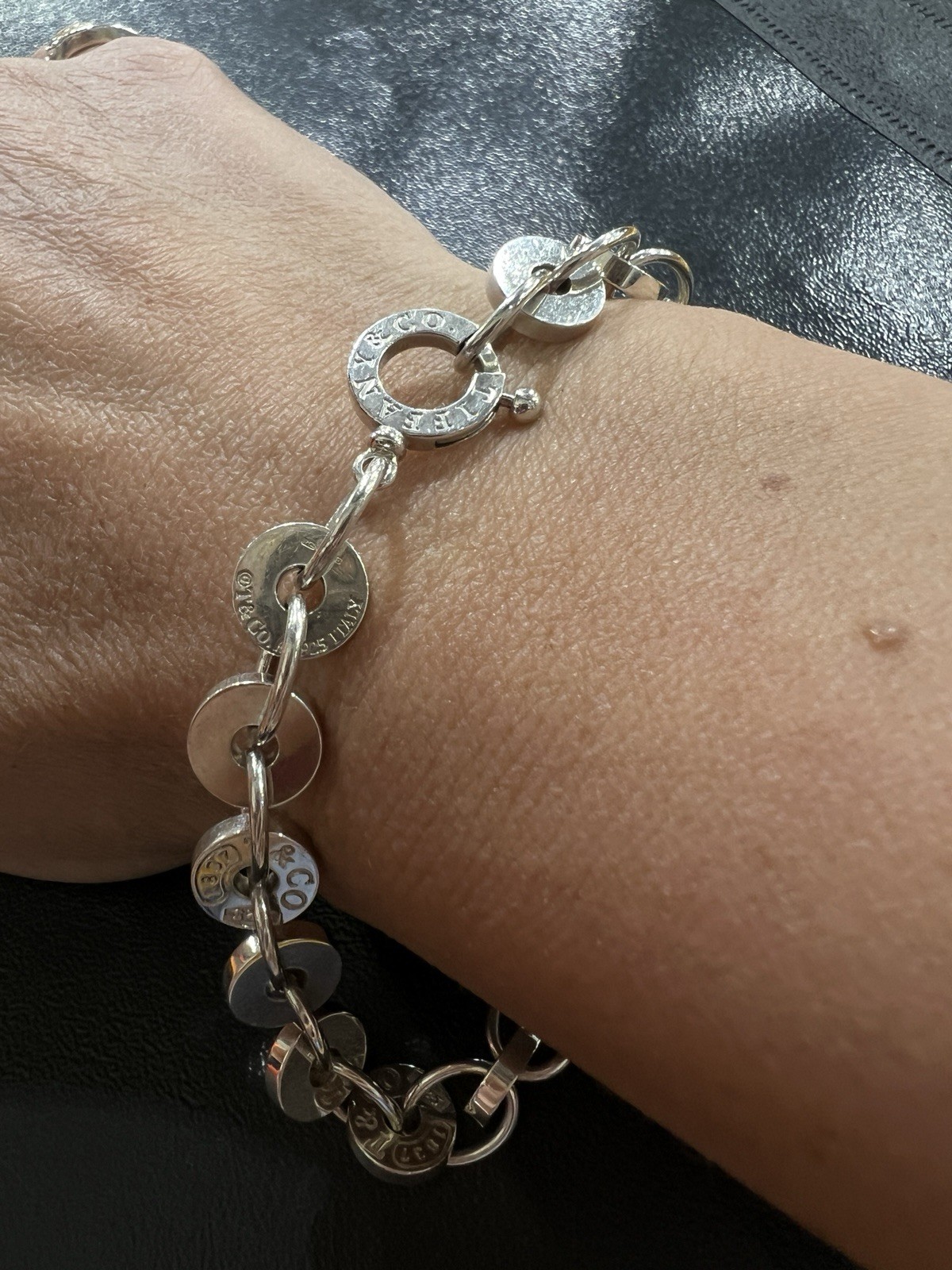 Authentic Tiffany 1837™ Interlocking Circle Brace… - image 14