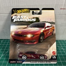 Hot Wheels Nissan 240SX S14 Fast and Furious HNW46-956L 1/64