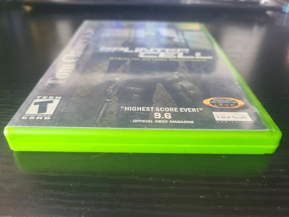 Tom Clancy's Splinter: Cell - Original XBox CIB Jogo, Estojo e Manual - Imagem 2 de 4