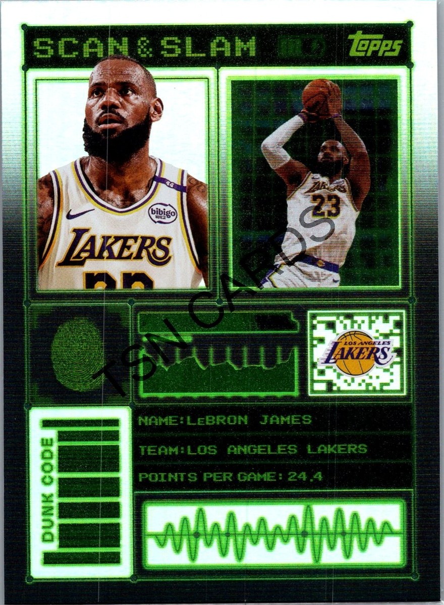 NBA カード 2025-2026 Topps NBA LeBron James Scan And Slam Insert Lakers #SS-8