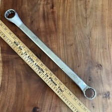 Vintage Fairmount Tools 12 Point Double Box End Wrench 1-3/8 x 1-1/4 Made in USA