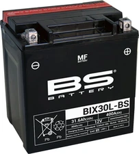 BS Battery Maintenance Free Battery BIX30L-BS #300753 Polaris/CFMOTO