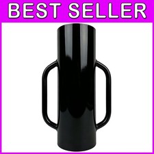 24" Black Fence Post Driver 34LB Iron T Post Pole Pounder