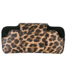 Sunglass Holder for Car Visor, Car Sunglasses Holder Leather, Eyeglasses Hold...