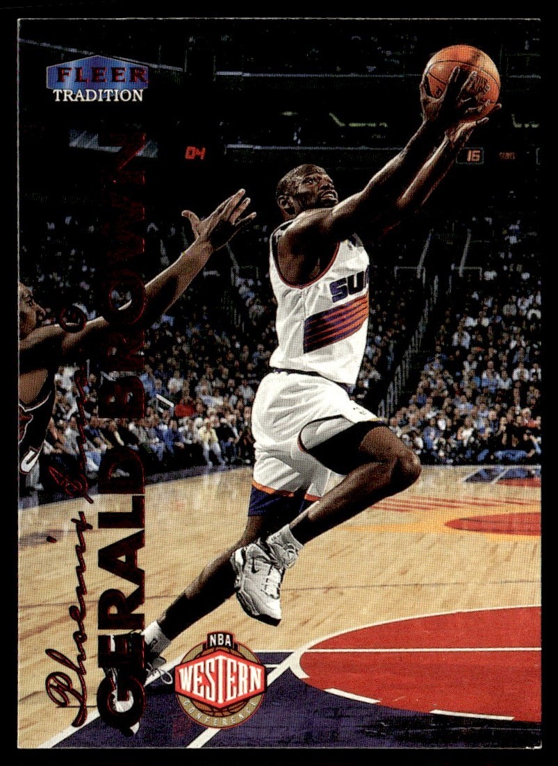 1999-00 Fleer Tradition Gerald Brown Rookie Phoenix Suns #55
