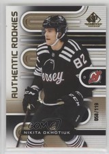 2022 SP Game Used Authentic Rookies Gold /119 Nikita Okhotyuk Okhotiuk #198 19sa