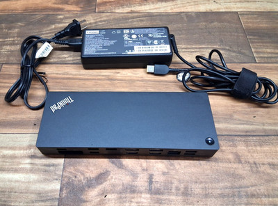 Lenovo ThinkPad Thunderbolt 3 Dock DK1841  w/ Original 135W AC Adapter