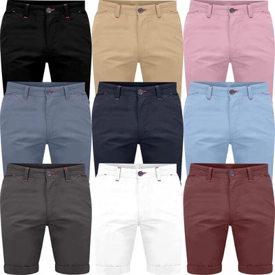 Mens Stretch Chino Shorts westAce Cargo Combat Cotton Casual Elastane Half Pant - Image 1 of 2