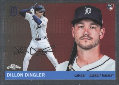 2025 Topps Chrome Platinum #292 - Dillon Dingler Detroit Tigers Rookie