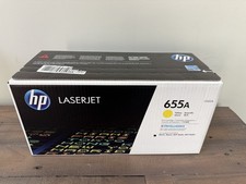 NEW HP CF452A 655A Yellow Toner Cartridge Genuine OEM Original