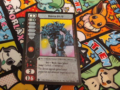 Battletech CCG TCG: Dervish (DV-7D)