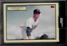Topps Project 2020 Card 36 1955 Sandy Koufax by Oldmanalan PR 2488 Dodgers RARE!