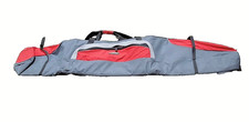 High Sierra Double Ski Bag NWT Red Charcoal 80" Holds 2 Pairs Up To 203cm DR215