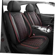 Car Seat Covers Full Set,Seat Covers for Cars 5PCS Full Set Black And Red