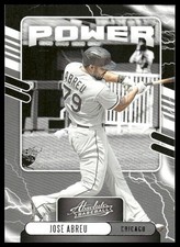 2021 Panini Absolute #PO-6 Jose Abreu Chicago White Sox