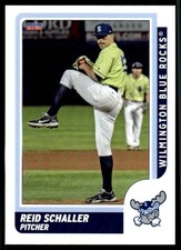 2021 Reid Schaller Choice Minor League Rookie Card Wilmington Blue Rocks