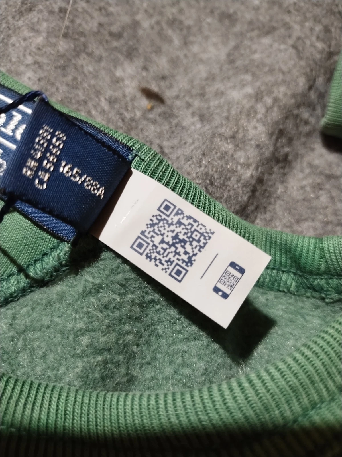 Polo Ralph Lauren Collegiate-Inspired Fleece Sweatshirt - XS - Fade Green - NWT image 11