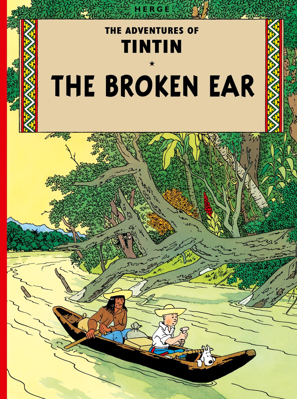 The Adventures of Tintin by Hergé Paperback Contemporary Fiction Novel
