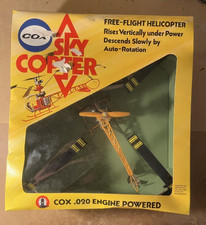 Cox Sky Copter Free-Flight Helicopter Kit w/ Cox .020 Engine, Vintage MPN 3520