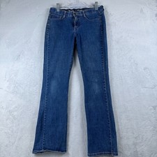 Lee Jeans Size 14 Bootcut Comfort Stretch Waistband Blue Medium Wash
