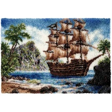 Herrschners® Pirate Cove Latch Hook Kit