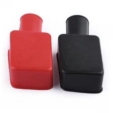 PCS Battery Terminal Covers Cap, Positive Negative Insulating Protector, Car 2