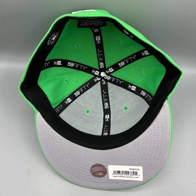 Los Angeles LA Dodgers Hat Men 7 5/8 Green 59Fifty New Era MLB