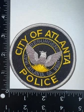 City of Atlanta Georgia GA Police Shoulder Patch Obsolete Collectible