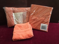 Kingfield Bathroom Set Bath Mat, Shower Curtain And Hand Towel
