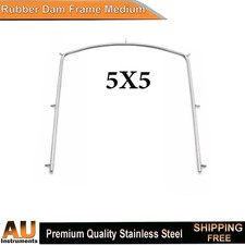 Endodontic Rubber Dam Frame Medium Dental Restorative Instrument Stainless Steel
