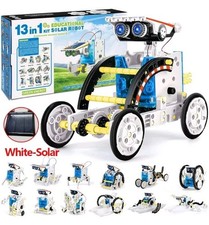 13-in-1 Solar Robot Kit STEM Building Toys for Kids, Educational Science Gift