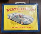 Vintage Lesney Matchbox Collectors Case with 35 Regular Vehicles Mixed Models