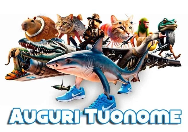 MODECOR Cialda BRAINROT MEME cappuccino Decorazione Torta Ostia Zucchero Fibra Vegetale