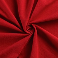 Red Solid Flannel Fabric - 44" Wide - 100 Cotton - Sold by the Yard