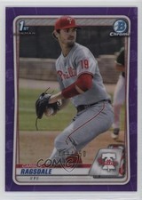2020 Bowman Draft Chrome Purple Refractor 109/250 Carson Ragsdale #BD-145 14mx