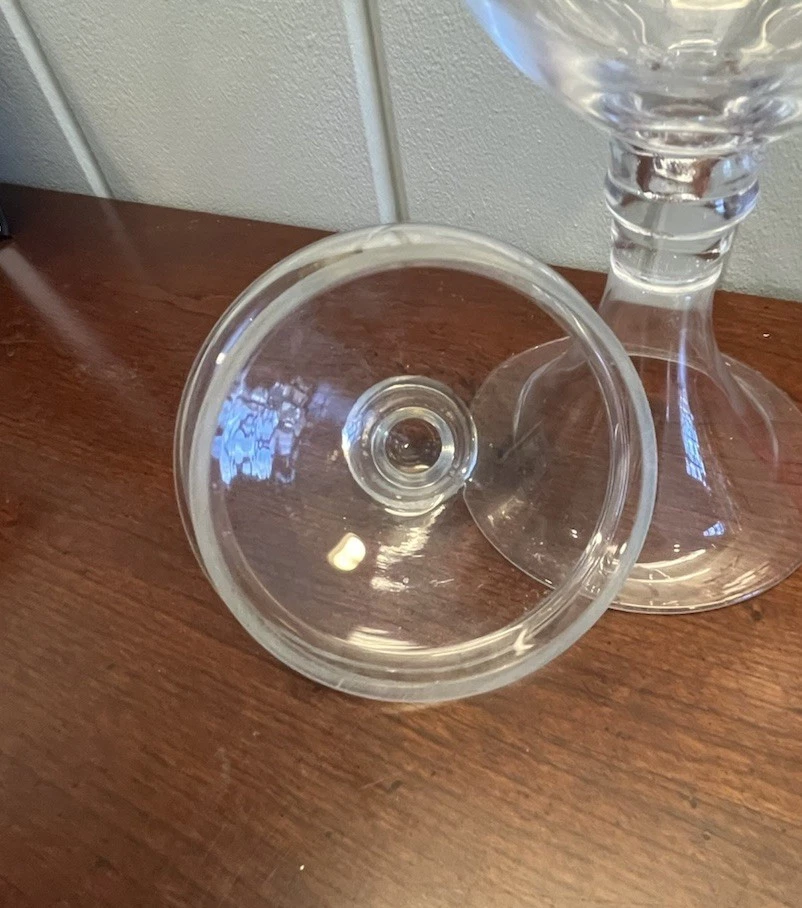 Clear Glass Apothecary Jar 13.5” Candy Decor Display Used - Image 4 of 4