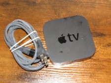 Apple TV 3rd Generation 8GB HD Media Streamer A1469 - Tested  Works No Remote 