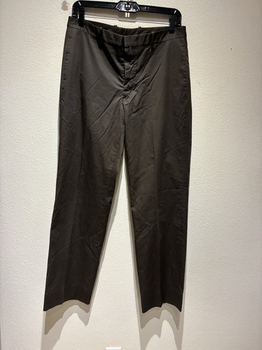 Jil Sander Men’s Tailor Made Pants Custom Bespoke in Brown Business Casual