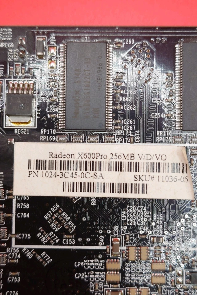 Sapphire ATI Radeon X600Pro 256MB V/D/VO Retro Graphics Card - Image 3 of 4