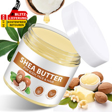 Sheabutter Unraffiniert & Roh 220G - 100% Reine Sheabutter Bio Für Körper & Haar