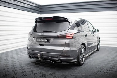 Maxton Design Diffusor Heckansatz passend für Ford S-Max ST-Line Mk2 FL schwarz