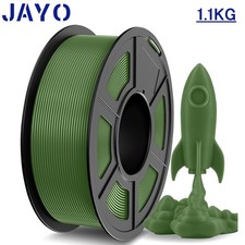 JAYO PLA High Speed 3D Printer Filament 30-600MM/s 1.75mm 1.1KG Olive Green