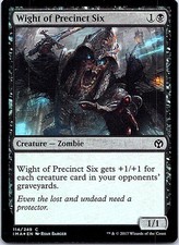 Wight of Precinct Six C Foil JMP Iconic Masters 114 NM