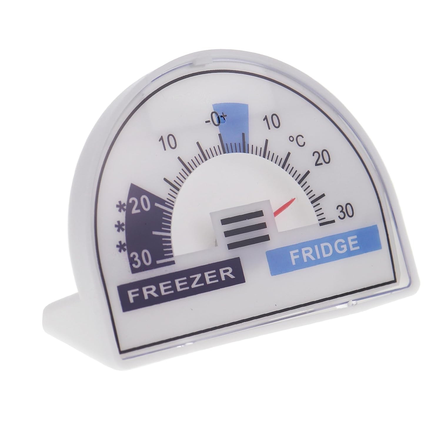 Fridge Thermometer or Freezer Thermometer Dial with Recommended Temperature Zon
