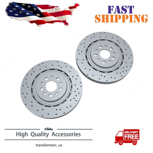 Maserati Ghibli S Q4 2017-2021 Front Left, right Brake discs Pair P/N 670030935 Photo - $176