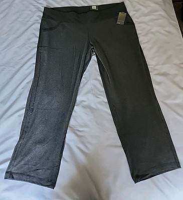 Women's Sz. 3X Tek Gear Mid Rise Straight Cotton Blend Sweatpants 3X DryTek~NWT