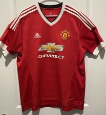 Manchester United 2014 2015 Soccer Football Jersey Shirt Adidas AC1414 sz XL