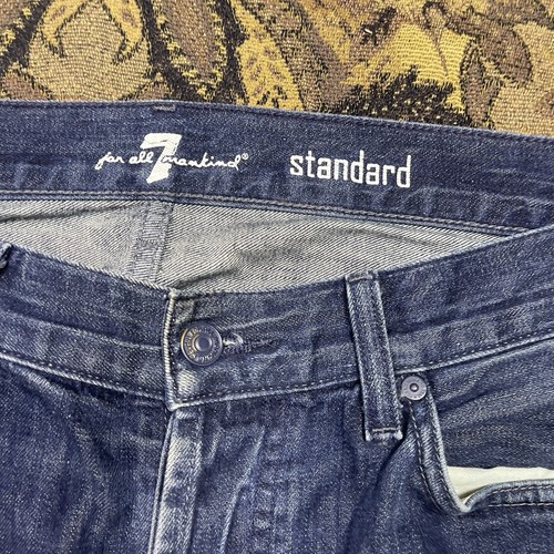 Jeans 7 For All Mankind Para Hombre | Corte SLIMMY Tapered, Tela Elástica, Estilo Moderno