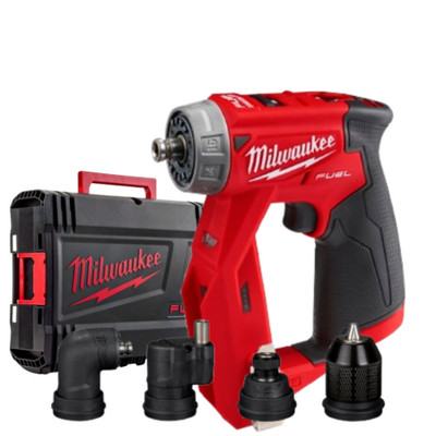 Milwaukee M12 FDDXKIT 12V FUEL Akku-Installationsbohrschrauber / reines Werkzeug
