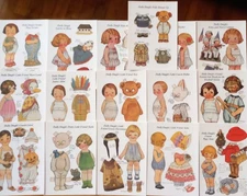 Vintage 1984 Grace G. Drayton’s Dolly Dingle 16 Reproduction Postcards